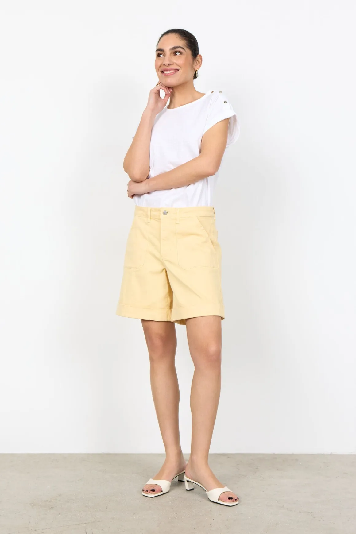 SC-ERNA 32 Shorts Ljusgul