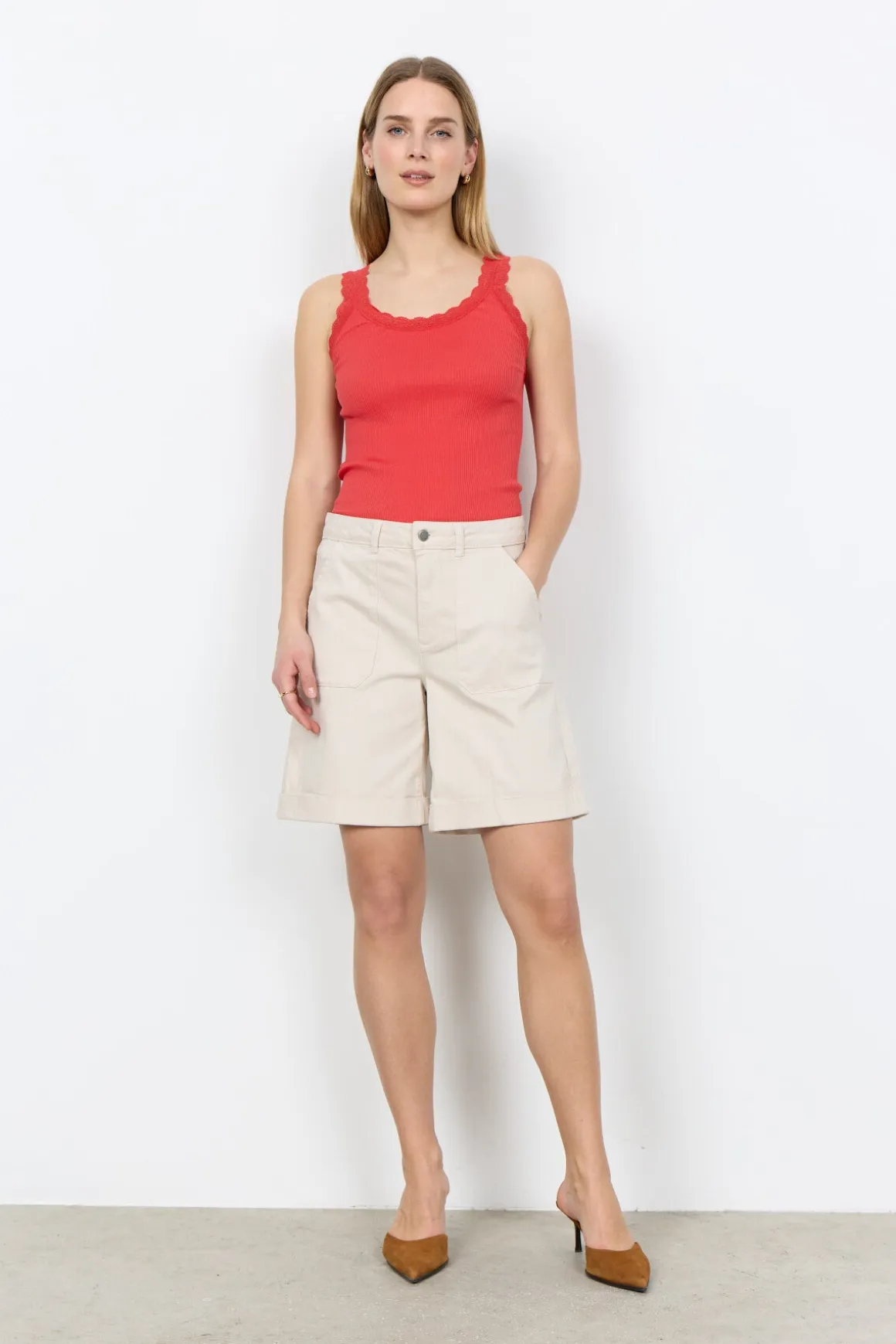 SC-ERNA 32 Shorts Ljus sand