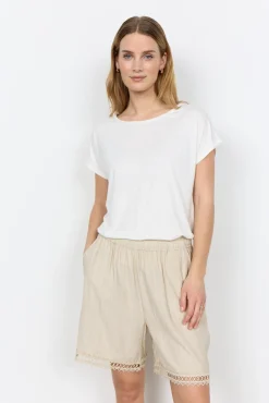 SC-FABRINA 1-C Shorts Ljus sand
