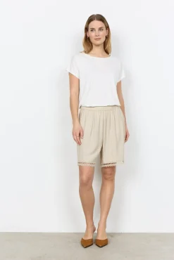 SC-FABRINA 1-C Shorts Ljus sand