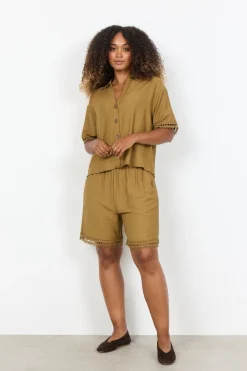 SC-FABRINA 1-C Shorts Oliv