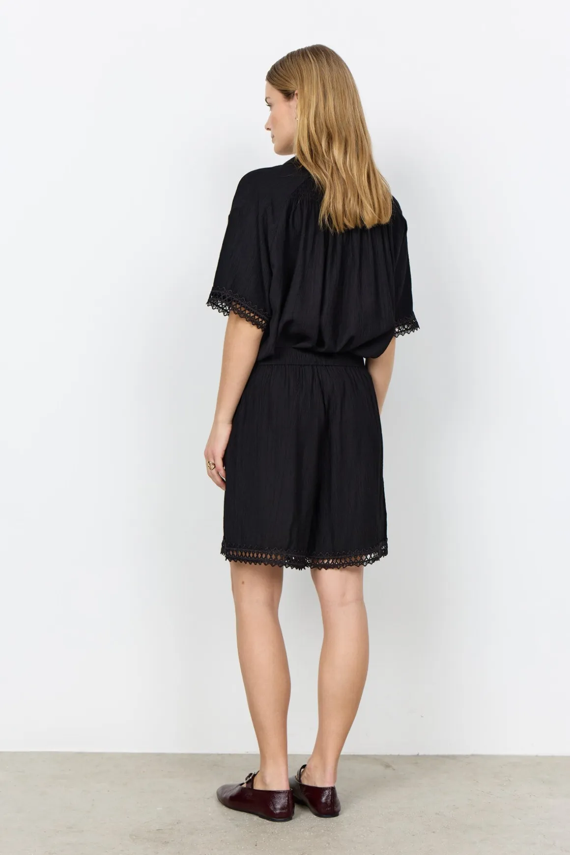 SC-FABRINA 1-C Shorts Svart