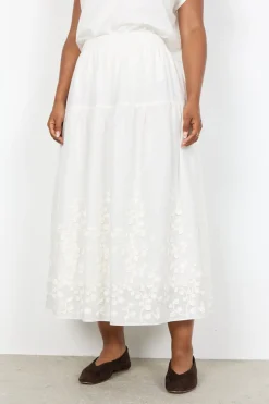 SC-FAHIMA 2 Kjol Off white