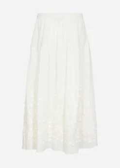 SC-FAHIMA 2 Kjol Off white