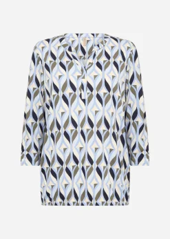 SC-FELICITY AOP 552 Blus Blå