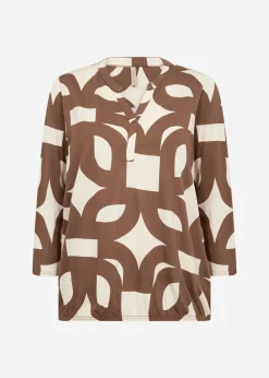 SC-FELICITY AOP 542 Blus Brün