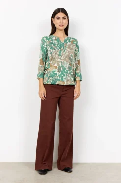 SC-FELICITY AOP 536 Blus Grön