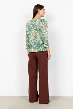 SC-FELICITY AOP 536 Blus Grön