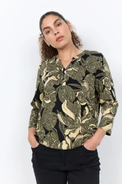 SC-FELICITY AOP 548 Blus Mörkgrön