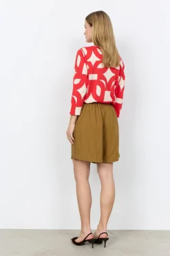 SC-FELICITY AOP 542 Blus Röd