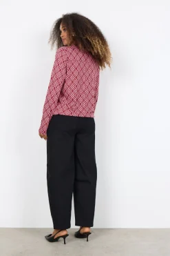 SC-FELICITY AOP 530 Blus Rubinröd