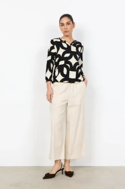 SC-FELICITY AOP 542 Blus Svart