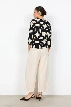 SC-FELICITY AOP 542 Blus Svart