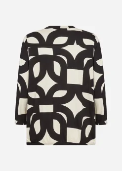 SC-FELICITY AOP 542 Blus Svart