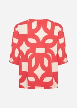 SC-FELICITY AOP 541 T-shirt Röd