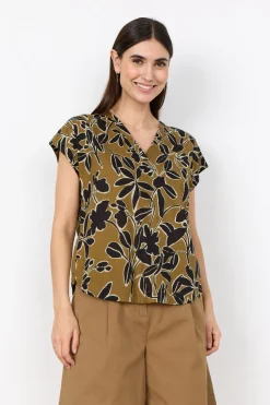 SC-FEODORA 3 Blus Oliv