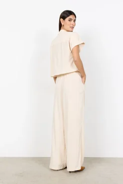 SC-GADIR 1 Skjorta Cream
