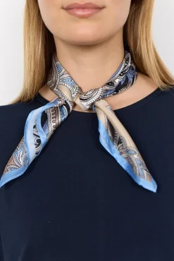 SC-GINETTE 1 Scarf Blå