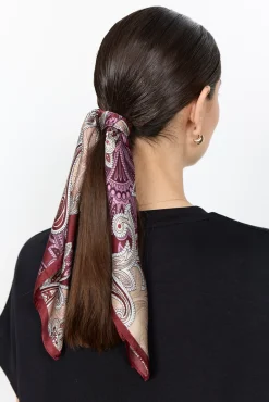 SC-GINETTE 1 Scarf Mörkröd