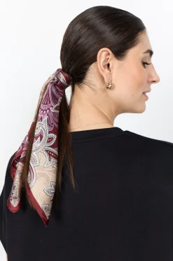SC-GINETTE 1 Scarf Mörkröd