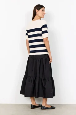 SC-KANITA STRIPE 35 Pullover Navy