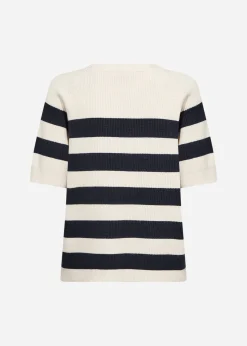 SC-KANITA STRIPE 35 Pullover Navy