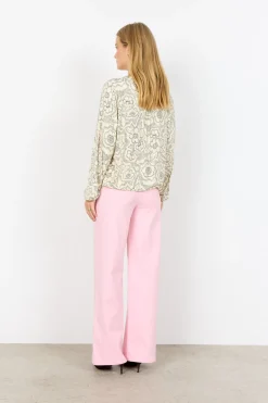 SC-MARICA AOP 347 Blus Cream