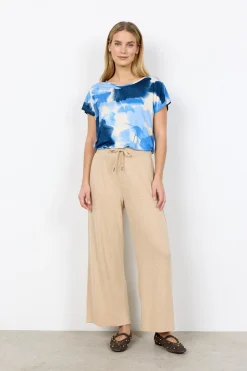 SC-MARICA AOP 350 T-shirt Ljusblå