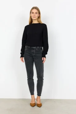 SC-NADIRA 1-B Jeans Mörkgrå