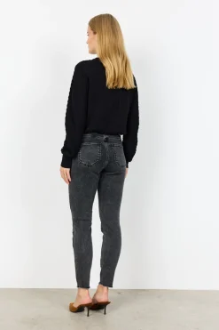 SC-NADIRA 1-B Jeans Mörkgrå