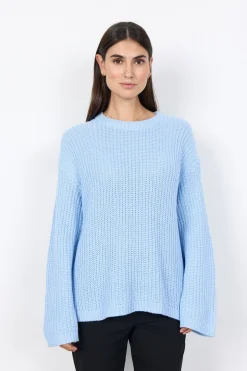 SC-REMONE 36 Pullover Ljusblå