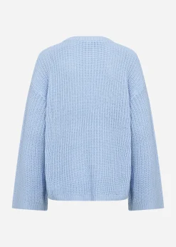 SC-REMONE 36 Pullover Ljusblå