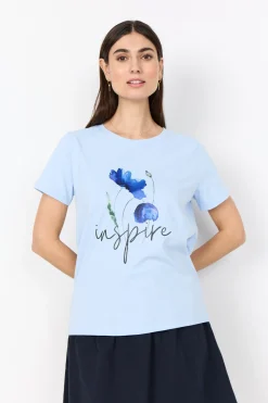 SC-RINA FP 19 T-shirt Ljusblå