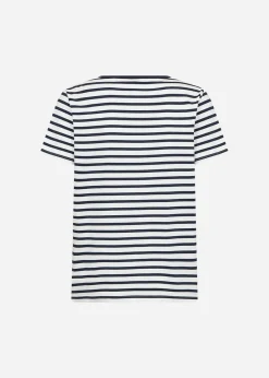 SC-RINA STRIPE 22 T-shirt Navy