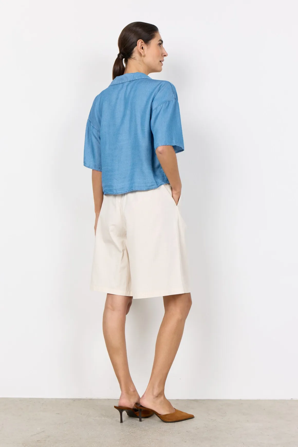 SC-ROVENA 15-C Shorts Cream